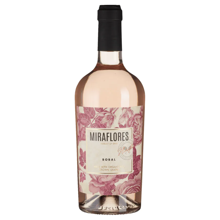 Miraflores Bio Roséwein Bobal trocken 0,75l - 8425020000625
