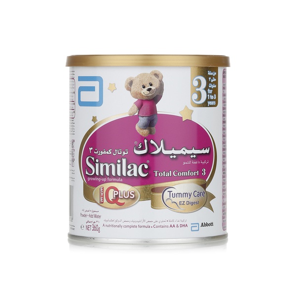 Abbott Similac total comfort growing up milk stage 3 360g - Waitrose UAE & Partners - 8427030005508