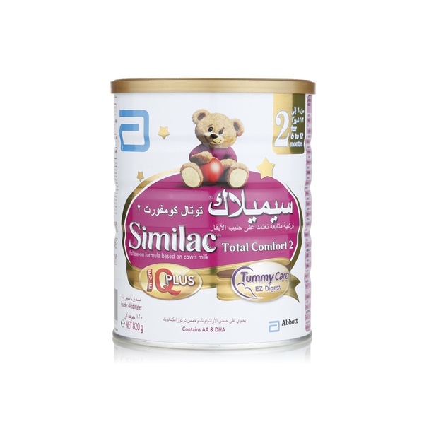 Abbott Similac total comfort follow-on formula tummy care stage 2 820g - Waitrose UAE & Partners - 8427030005522