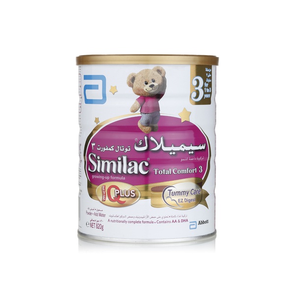 Abbott Similac total comfort growing up milk stage 3 820g - Waitrose UAE & Partners - 8427030005539
