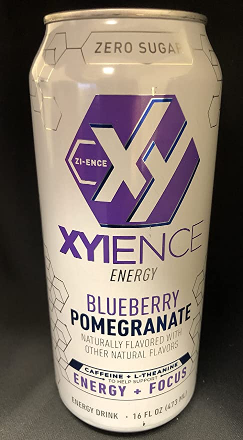  Xyience Energy Blu Pom, 16 Ounce (16 Pack)  - 842885098631