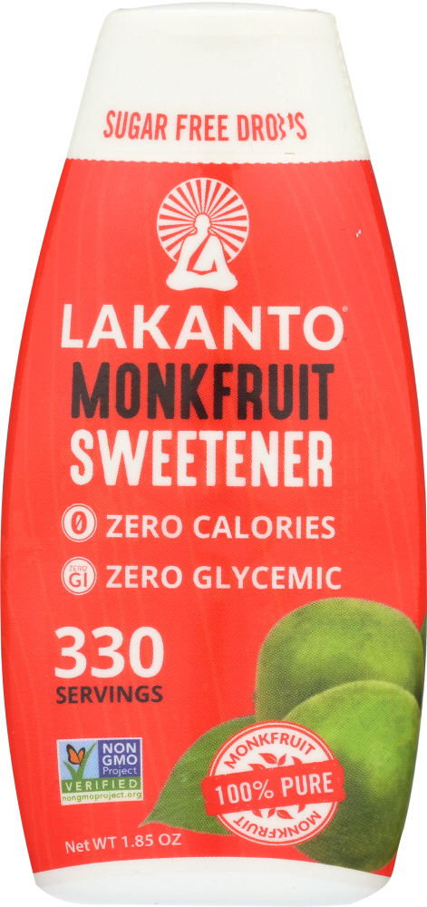 LAKANTO: Sweetener Original Liquid, 1.85 oz - 0843076000440