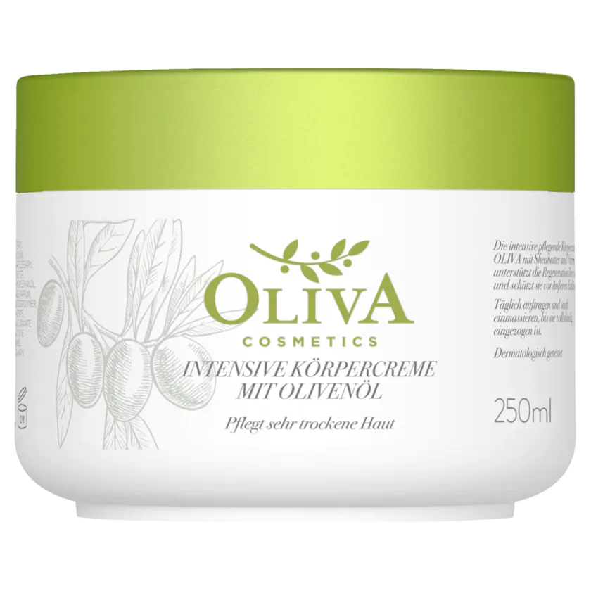 Oliva Intensive Körpercreme mit Olivenöl 250ml - 8436037792939