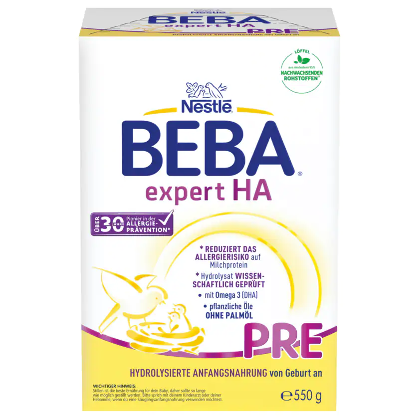 Nestlé Beba expert HA Pre 550g - 8445290067425