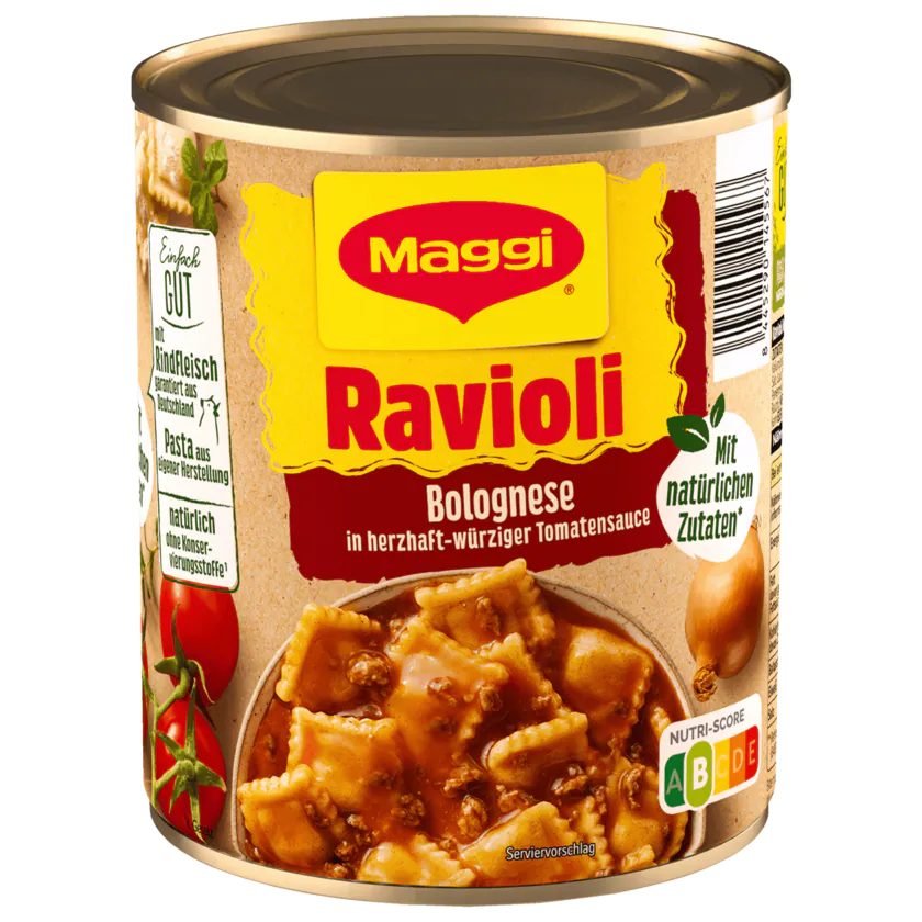Maggi Ravioli Bolognese 800g - 8445290145567