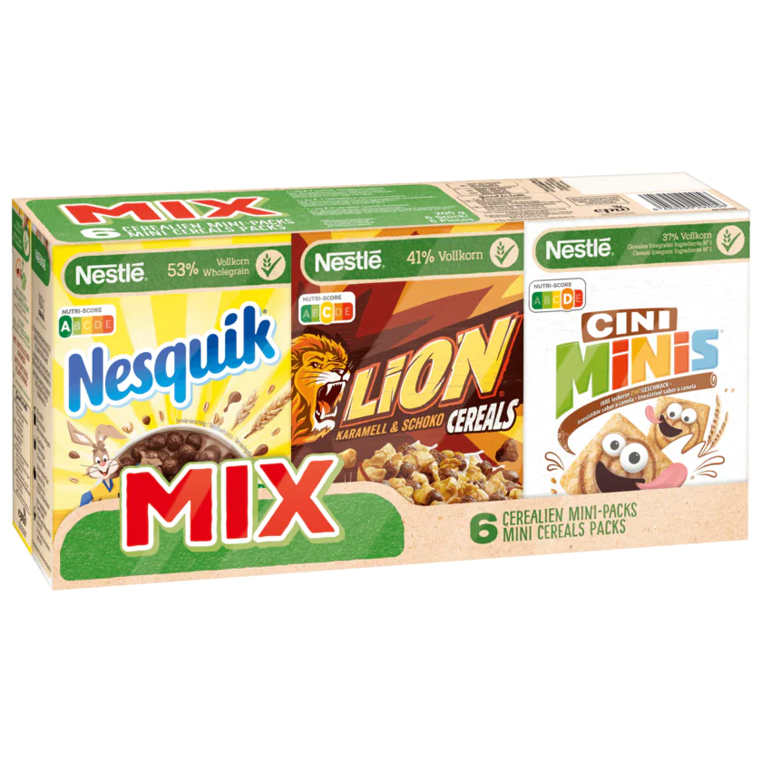 Nestlé Cerealien Mix 6 Stück 200g - 8445290292056