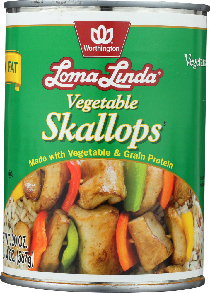 LOMA LINDA: Vegetable Skallops, 20 oz - 0845561000638