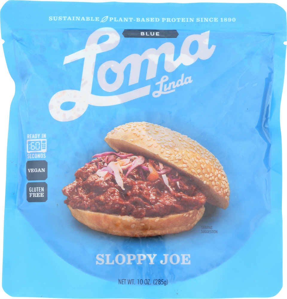 LOMA BLUE: Meat Linda Blue Sloppy Joe, 10 oz - 0845561001192