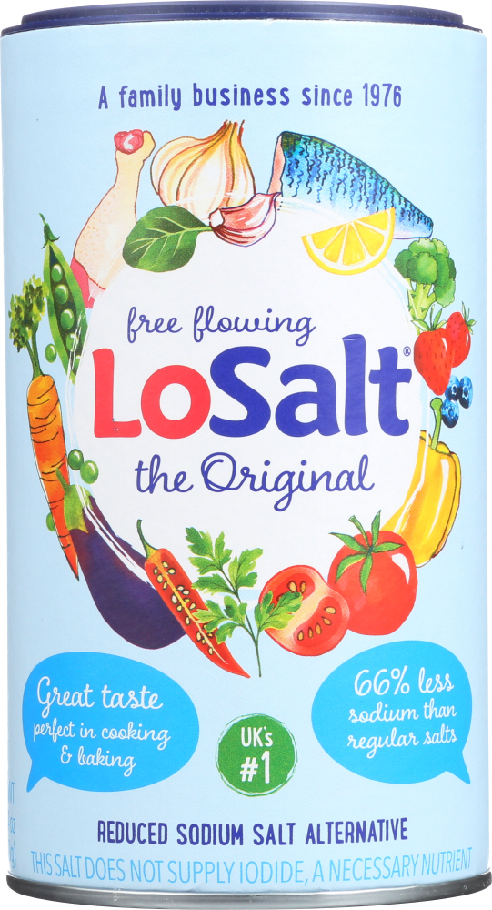 Lo Salt, The Original Reduced Sodium Salt Alternative - 847241000006