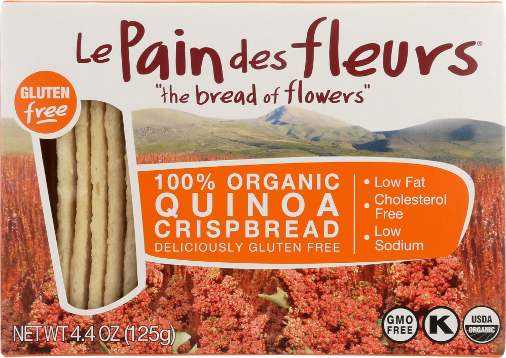 LE PAIN: Crispbread Quinoa, 4.41 oz - 0848206064446