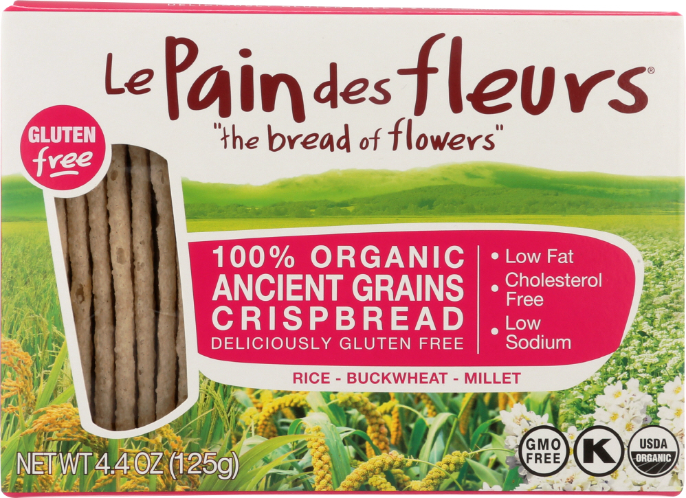 LE PAIN: Crispbread Ancient Grains, 4.41 oz - 0848206069717