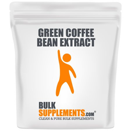 BulkSupplements.com Green Coffee Bean Powder - Green Coffee Bean Extract for Weight Loss (250 Grams) - 849720013637