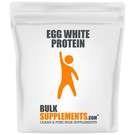 Bulksupplements.com Egg White Paleo Protein Powder - Keto Protein Powder - Dairy Free Protein Powder - Lactose Free Protein Powder (500 Grams) - 849720019226