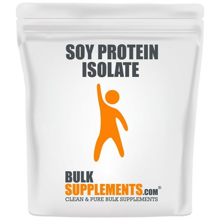 Bulksupplements.com Soy Protein Isolate Powder - Vegan Protein Powder - Unflavored Protein Powder - Vegetarian Protein Powder (250 Grams) - 849720019721