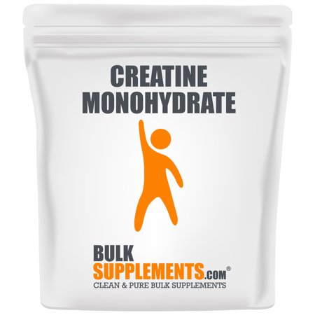 BulkSupplements.com Creatine Monohydrate (Micronized) - Vegan Preworkout - Muscle Building Supplements - Creatine Powder (100 Grams) - 849720022738