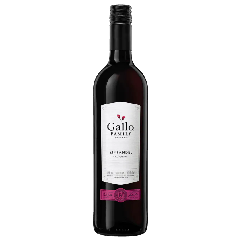 Gallo Rotwein Family Vineyards Zinfandel halbtrocken 0,75l - 85000002674