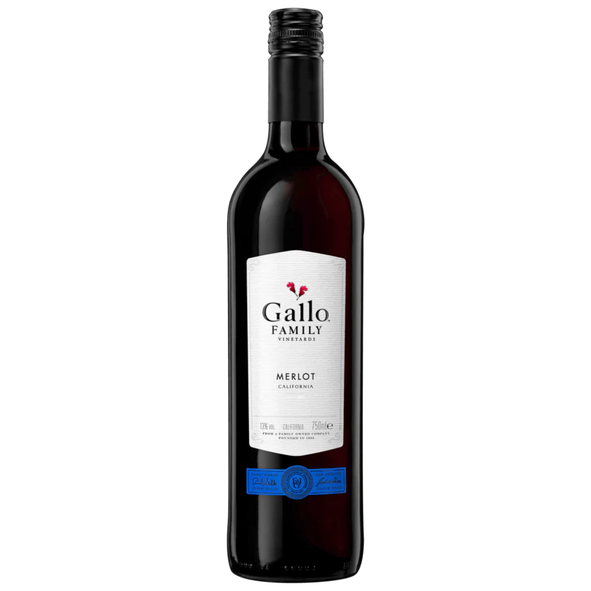 Gallo Rotwein Family Vineyards Merlot halbtrocken 0,75l - 85000009840
