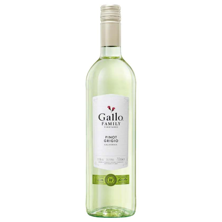 Gallo Weißwein Pinot Grigio halbtrocken 0,75l - 85000016626