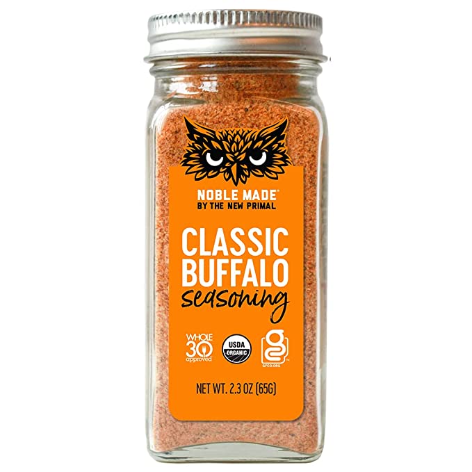Noble Made by The New Primal, Organic Classic Buffalo Seasoning, 2.3 Ounce - 850000398092