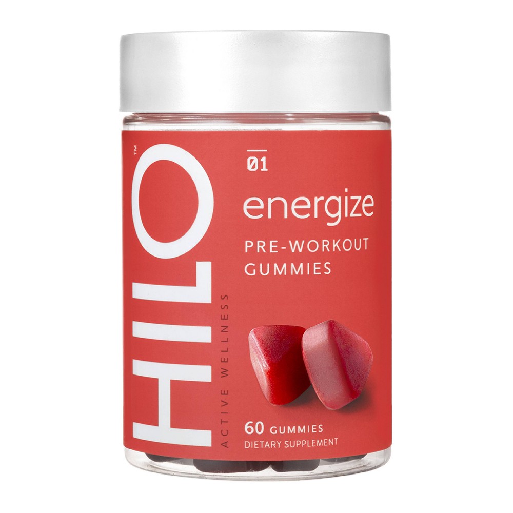 Hilo Nutrition Energize Pre-Workout Gummies - 60ct - 850002586510