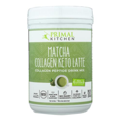 Matcha Collagen Keto Latte Collagen Peptide Drink Mix, Matcha Collagen Keto Latte - 850004639306