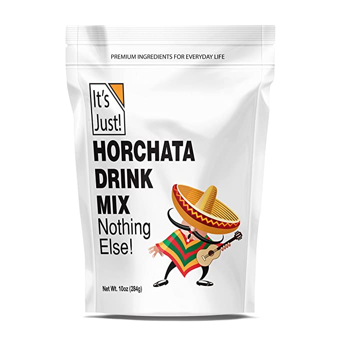  It's Just - Horchata Drink Mix, Traditional Mexican Flavor, Gluten-Free, Non-GMO, Made in USA, 11.25oz  - 850005727125