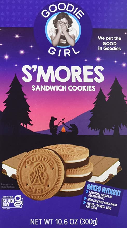  GOODIE GIRL S'mores Sandwich Cookies, 10.6 OZ  - 850010010168