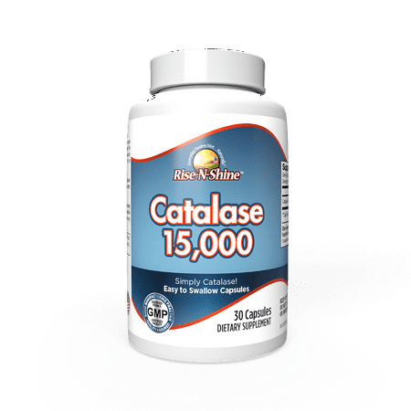 Catalase 15 000 - Pure Catalase Antioxidant Enzyme 30 Count - 850011384275