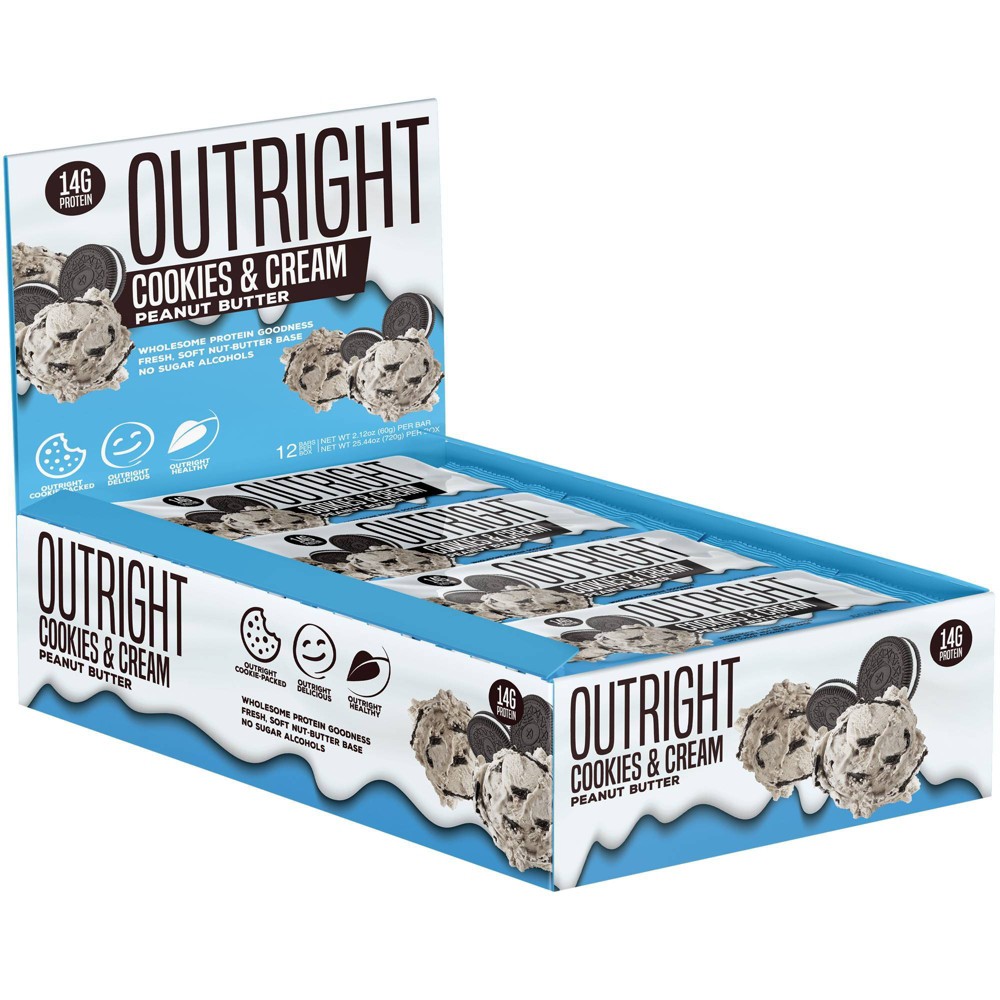 Outright Cookies and Cream Peanut Butter - 12pk - 850013467044