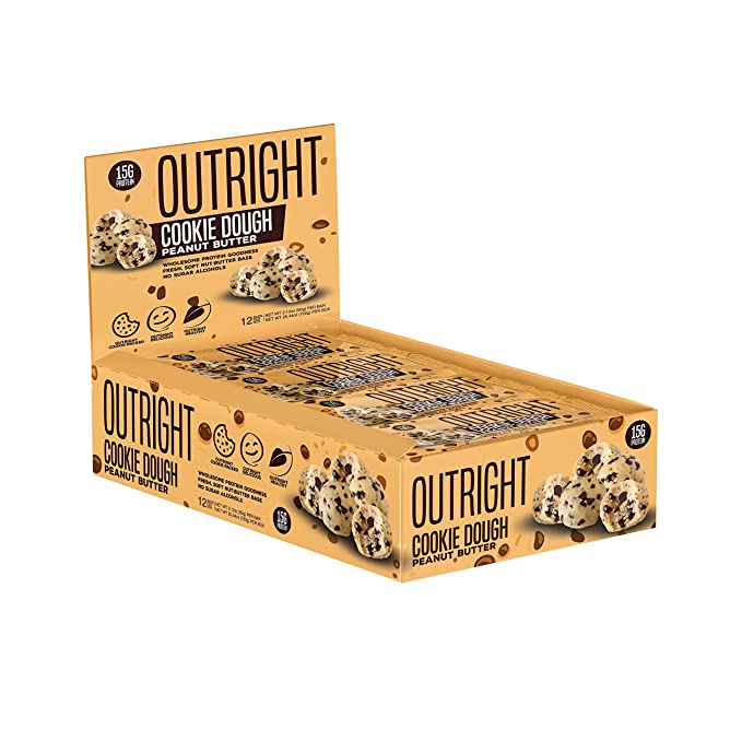 Outright Bar - Peanut Butter Cookie Dough - 12 Pack - 850013467242