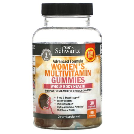BioSchwartz Advanced Formula Women's Multivitamin Gummies, 60 Gummies - 850013512355