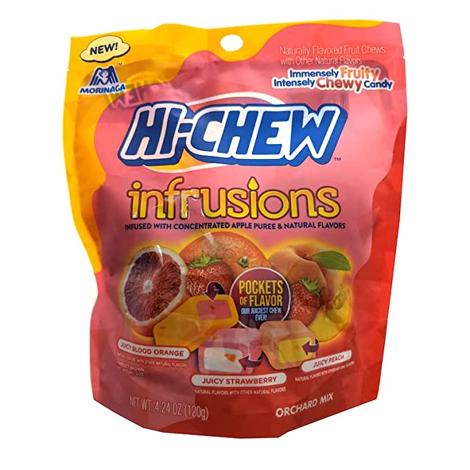  Hi-Chew Stand Up Pouch Infrusions 4.24oz  - 850017589254