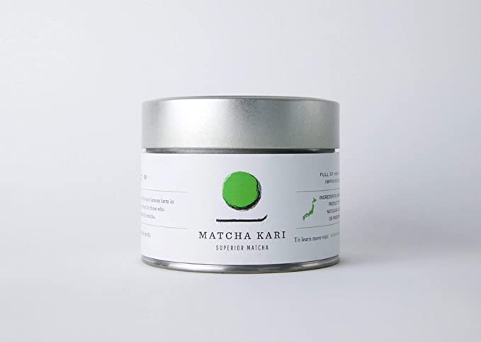  Matcha Kari Organic Superior Japanese Matcha Green Tea Powder - Ceremonial Grade, Tenchi Organic - 80 Grams (2.82 oz)  - 850018044325