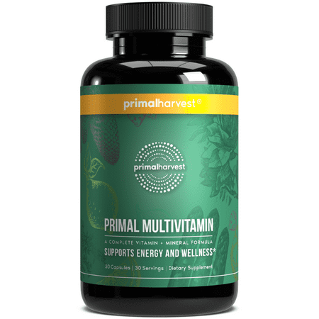 Multivitamins by Primal Harvest Primal Multivitamin for Women and Men - 30 Capsules - 850030106032