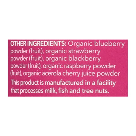 Vital Proteins Collagen Peptides Powder Supplement for Skin Hair Nail Joint Vitamin C for Immune Support Blueberry Strawberry Mixed Berry 10.4 oz - 850232005881