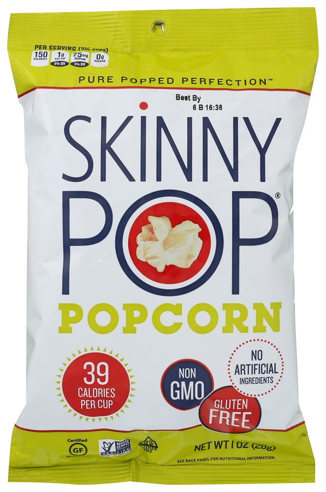 SKINNY POP: Original Popcorn, 1 oz - 0850251004087