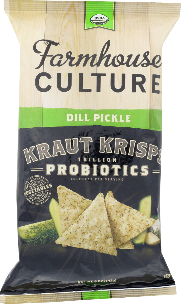 Dill Pickle Crunchy Cabbage Chips - 850273005451