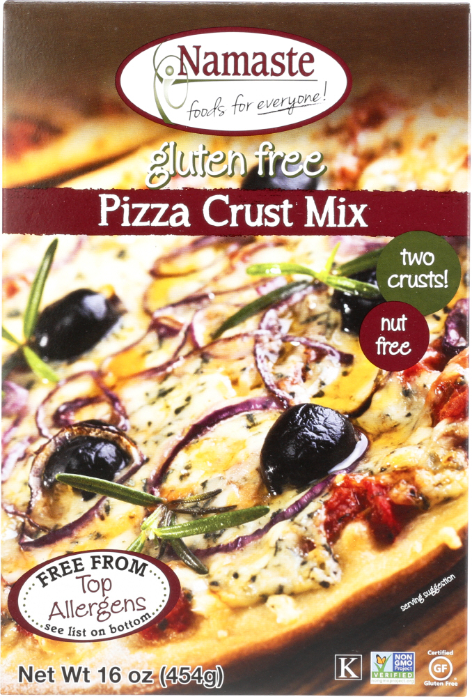 NAMASTE FOODS: Pizza Crust Mix, 16 oz - 0850403000035