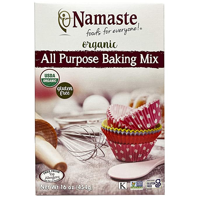  Namaste Foods Organic Gluten Free All Purpose Baking Mix, 16 ounces – Allergen Free  - 850403000608