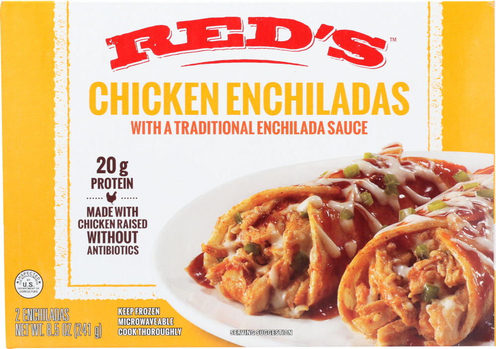 REDS: Chicken Enchiladas, 8 oz - 0850416002330