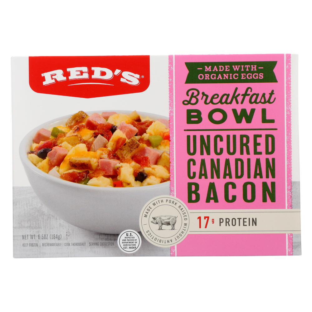 Uncured Canadian Bacon Breakfast Bowl, Uncured Canadian Bacon - 850416002774