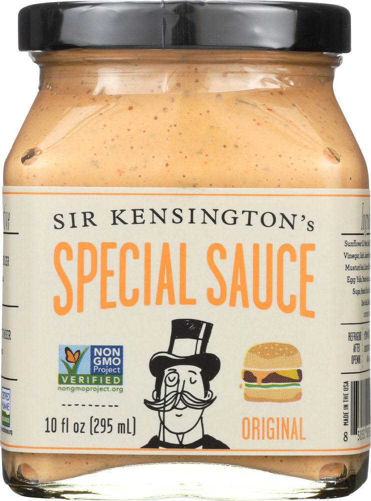 SIR KENSINGTONS: Mayonnaise Special Sauce Gluten Free, 10 fo - 0850551005050