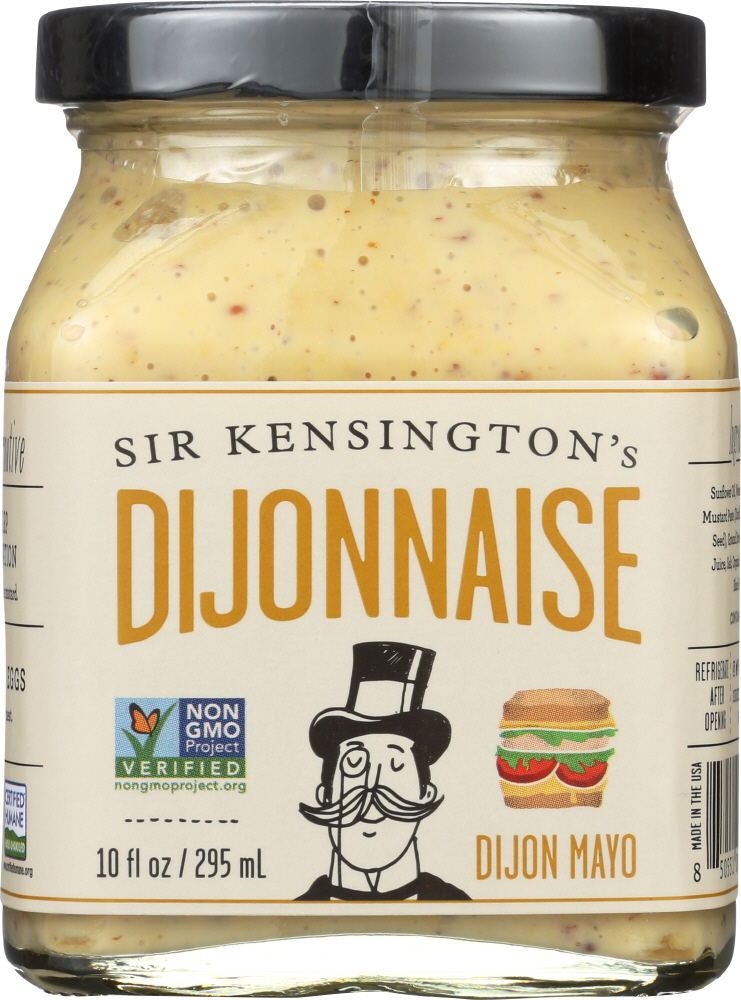 SIR KENSINGTONS: Mayonnaise Dijonnaise Gluten Free, 10 fo - 0850551005142