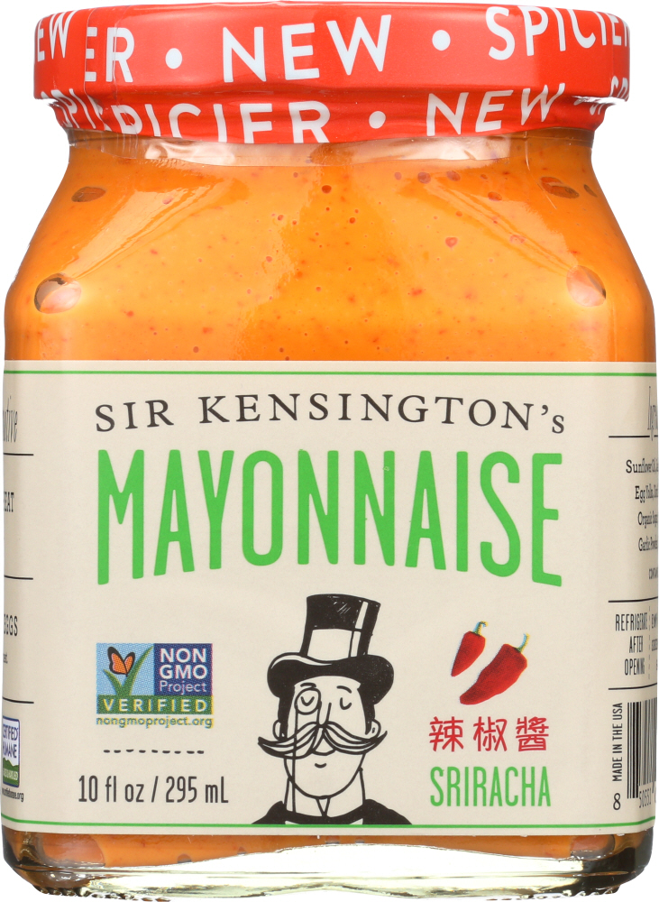 SIR KENSINGTONS: Sriracha Mayonnaise, 10 oz - 0850551005166