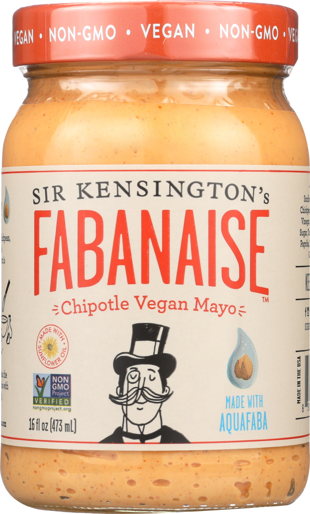 SIR KENSINGTONS: Fabanaise Chipotle Vegan Mayo, 16 oz - 0850551005418