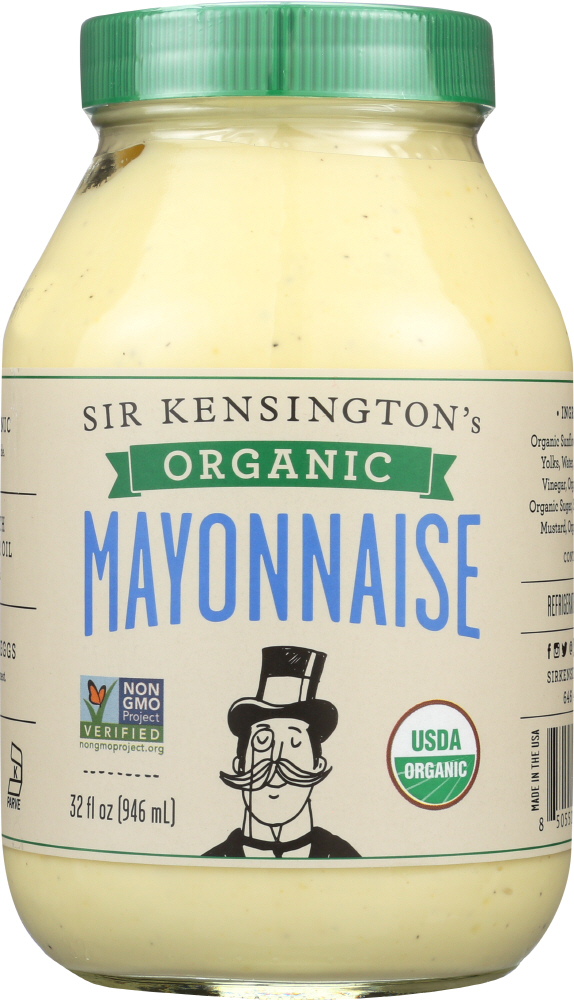 SIR KENSINGTONS: Mayonnaise SS Organic, 32 oz - 0850551005432