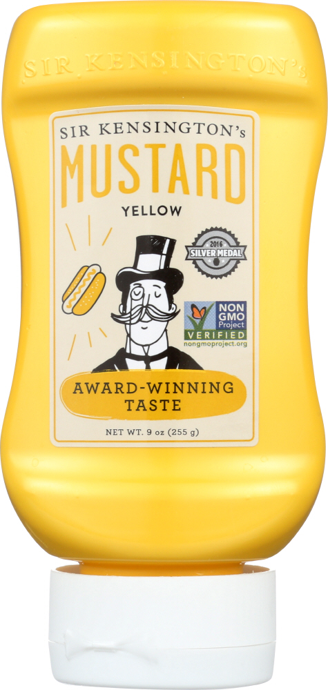 SIR KENSINGTONS: Mustard Yellow Squeeze, 9 oz - 0850551005623