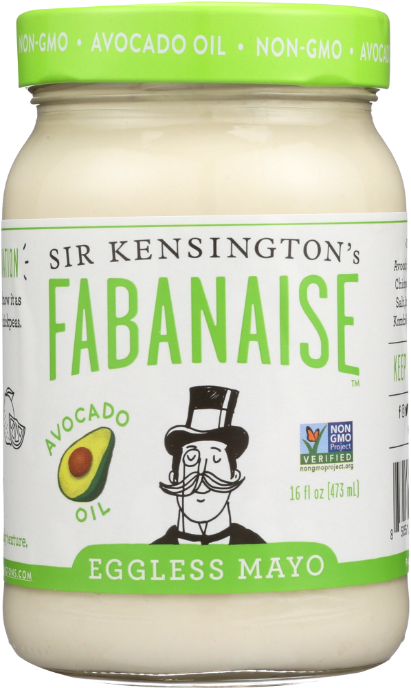 SIR KENSINGTONS: Fabanaise Avocado Oil Vegan Mayo, 16 oz - 0850551005753