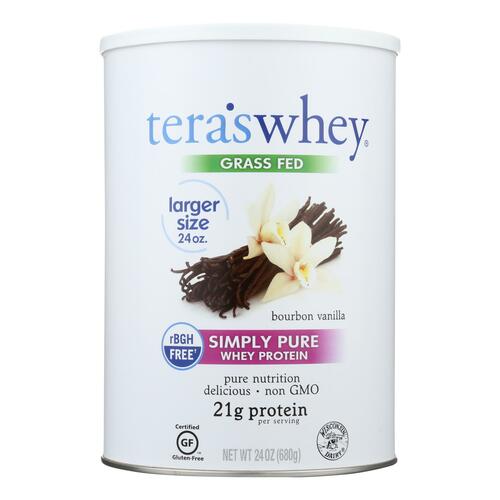 Tera's Whey Protein - Rbgh Free - Bourbon Vanilla - 24 Oz - 0850628002944