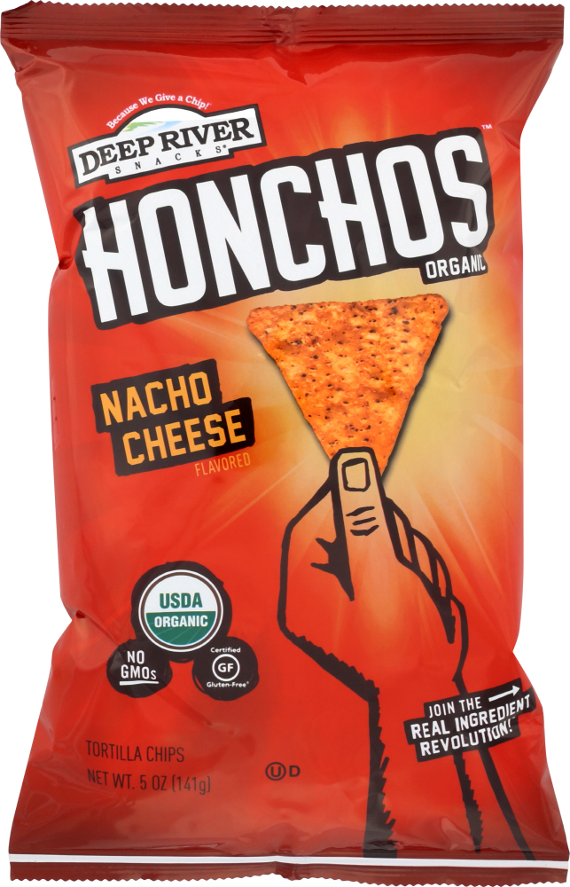 DEEP RIVER: Honchos Tortilla Chips Nachos, 5 oz - 0850668000054